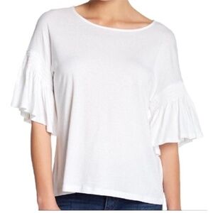 14th & Union Ruffle Sleeve Tee
